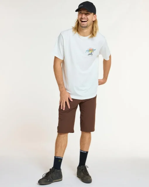 DHaRCO Mens Cotton Tee | Decade of White