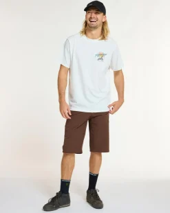 DHaRCO Mens Cotton Tee | Decade of White