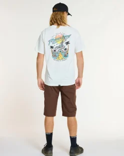 DHaRCO Mens Cotton Tee | Decade of White