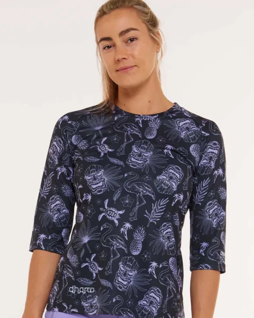 Women DHaRCO Womens 3/4 Sleeve Jersey |