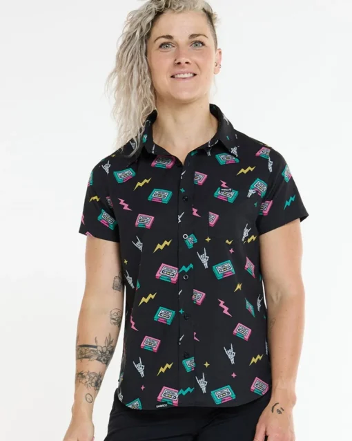 Women DHaRCO Womens Tech Party Shirt |