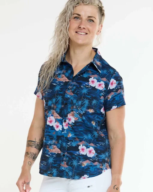 Women DHaRCO Womens Tech Party Shirt |