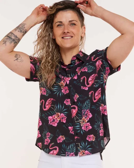 Women DHaRCO Womens Tech Party Shirt |
