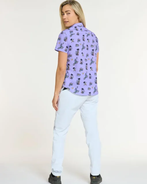 Women DHaRCO Womens Tech Party Shirt |
